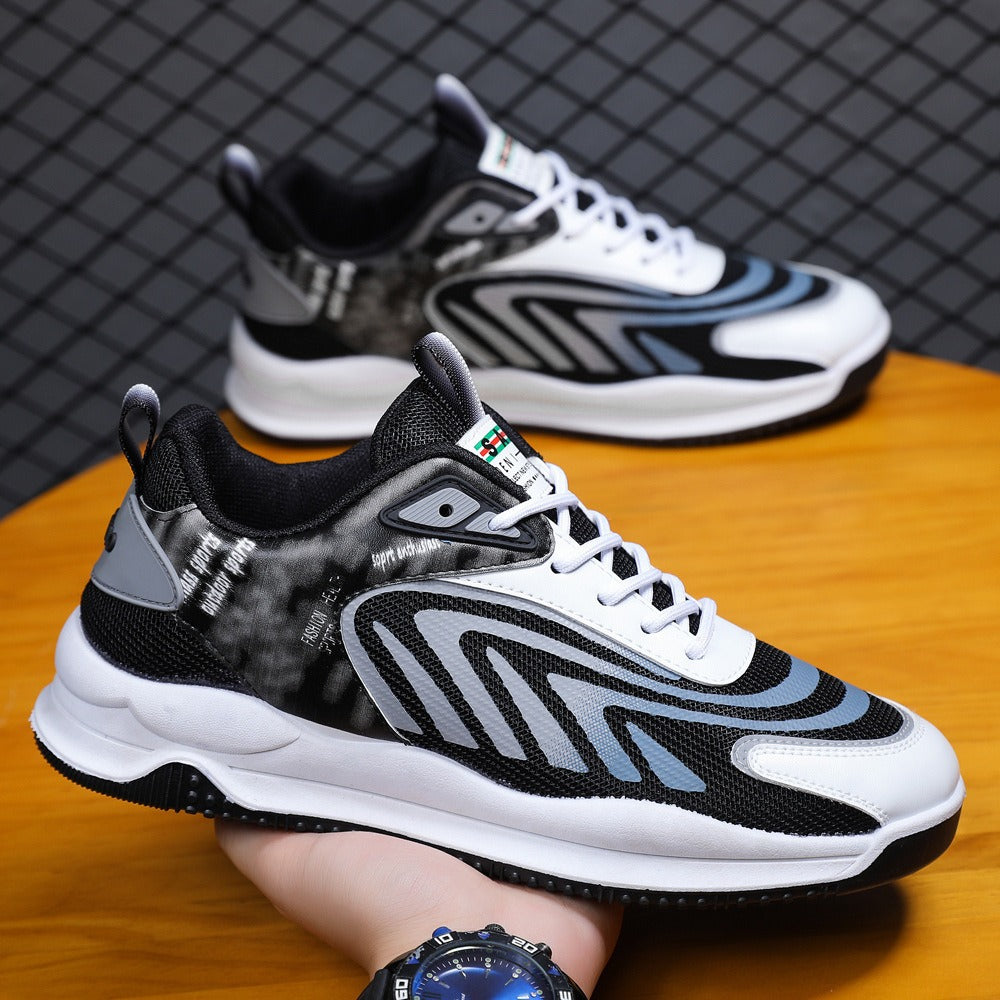 Men's Breathable Korean-Style Running Sneakers
