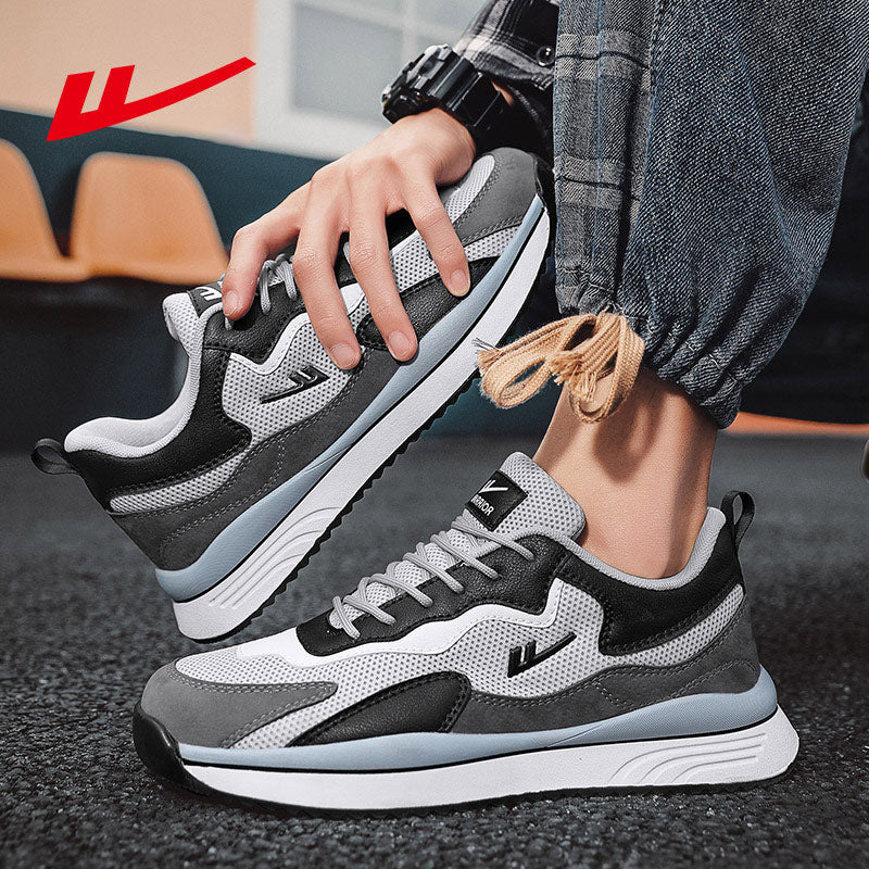 Unisex Dad-Style Sneakers with Breathable Mesh Upper