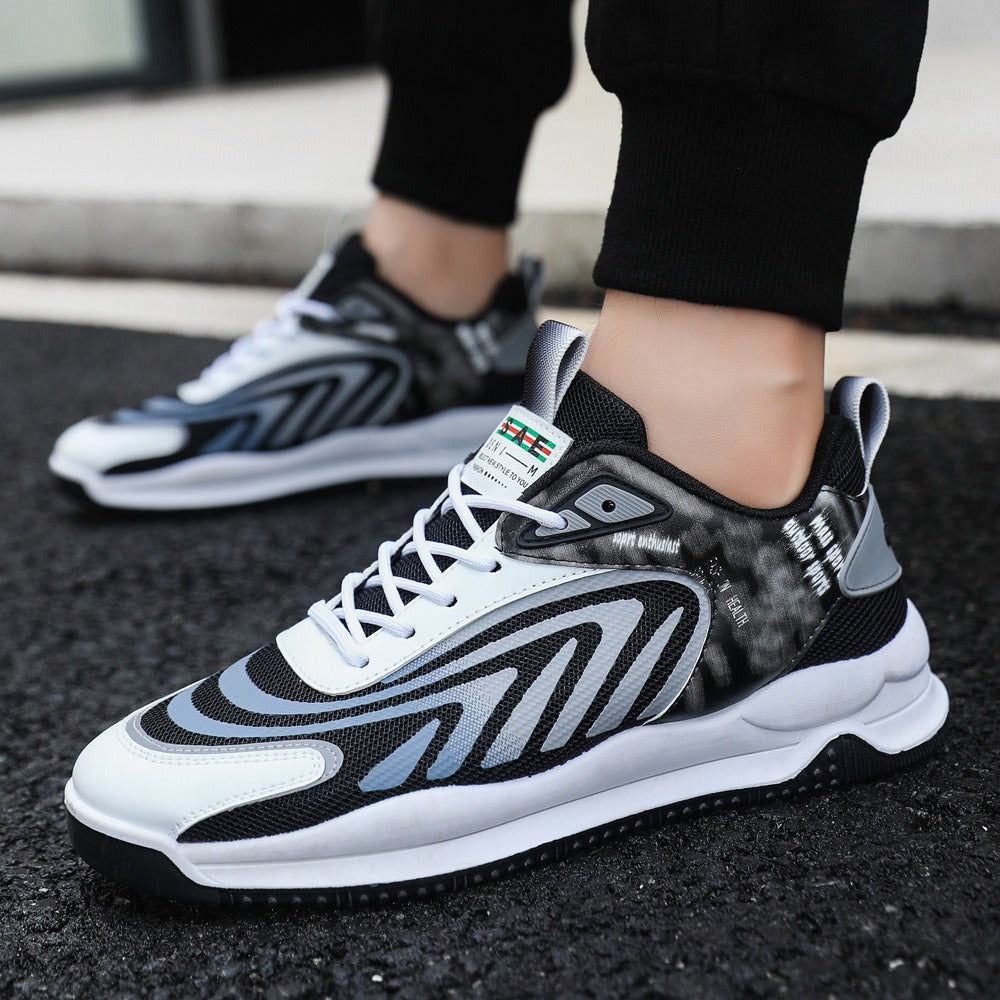 Men's Breathable Korean-Style Running Sneakers