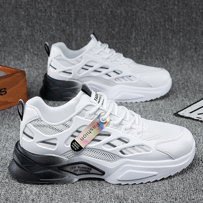 Men's Retro Colorblock Chunky Casual Sneakers