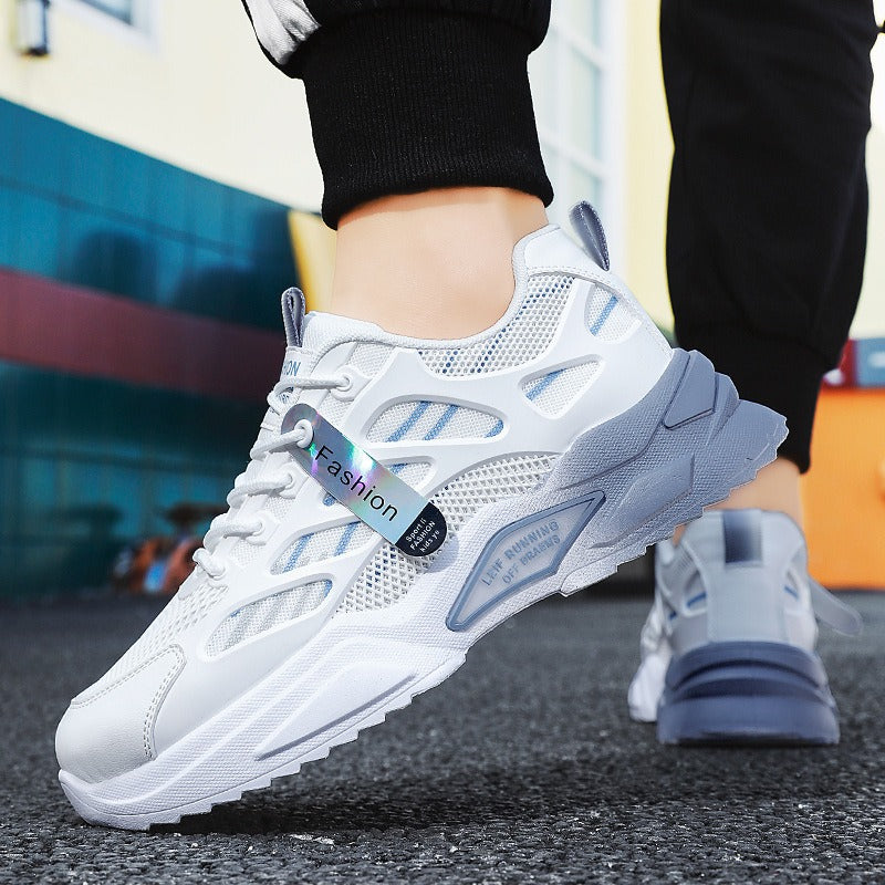 Men's Retro Colorblock Chunky Casual Sneakers