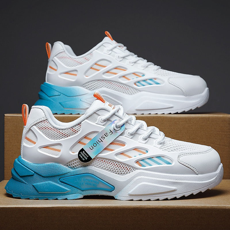 Men's Retro Colorblock Chunky Casual Sneakers