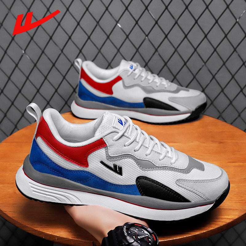 Unisex Dad-Style Sneakers with Breathable Mesh Upper